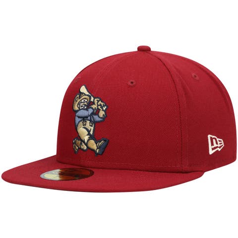 Men's New Era Red Frisco RoughRiders Authentic Collection Team Alternate 59FIFTY Fitted Hat