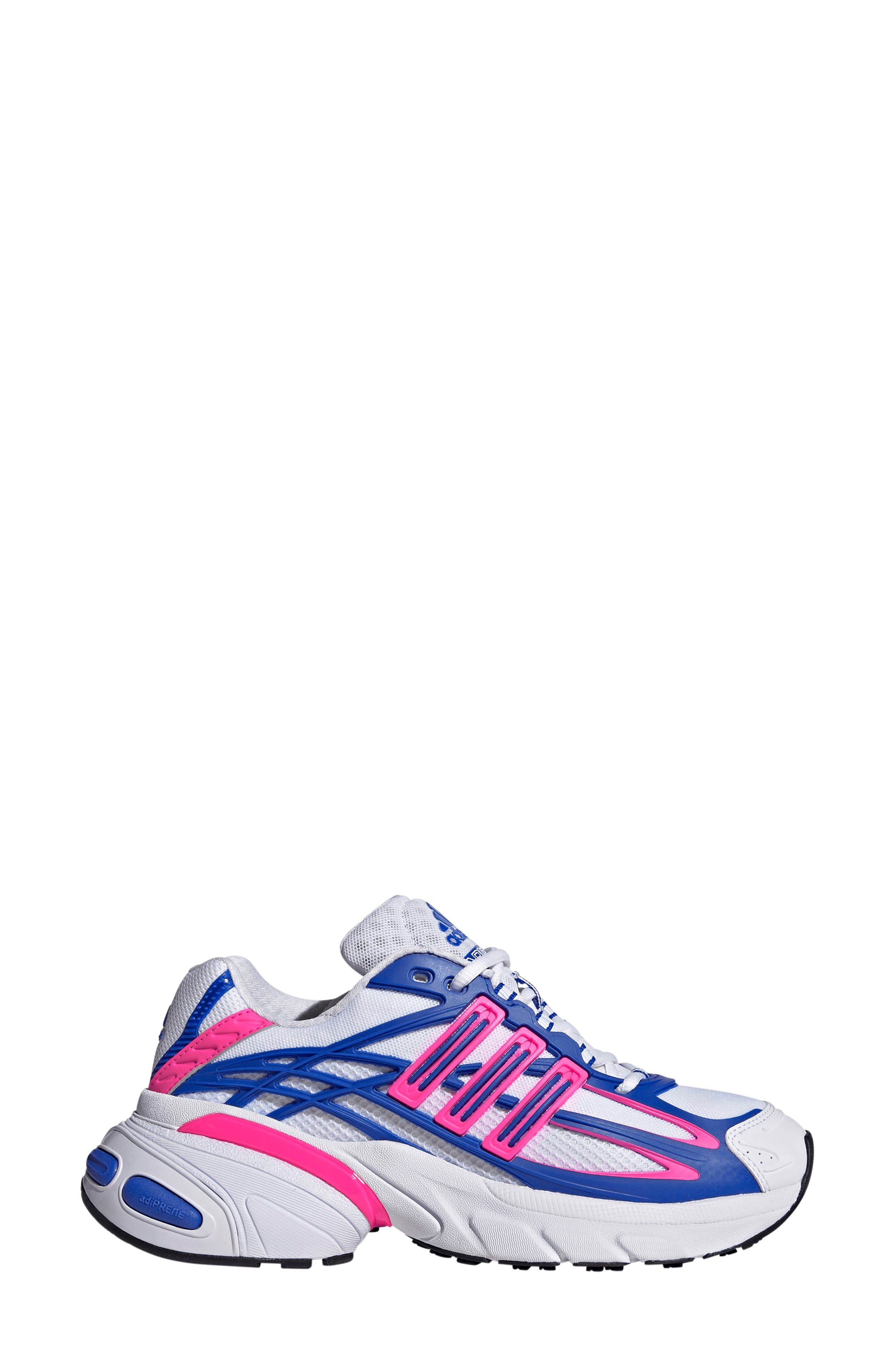 adidas Adistar Cushion XLG 2.0 Sneaker, Alternate, color, White/ Lucid Pink/ Blue