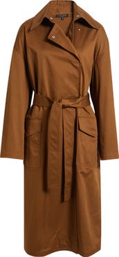 rag & bone Rue Stretch Cotton Trench Coat
