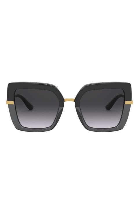 52mm Square Sunglasses