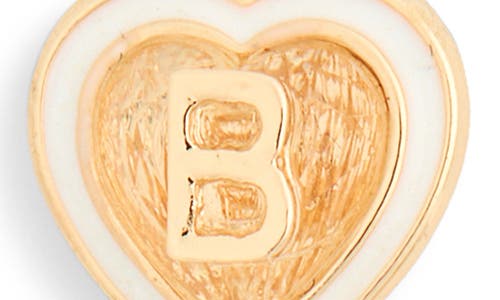 Leith Bride Linear Heart Drop Earrings