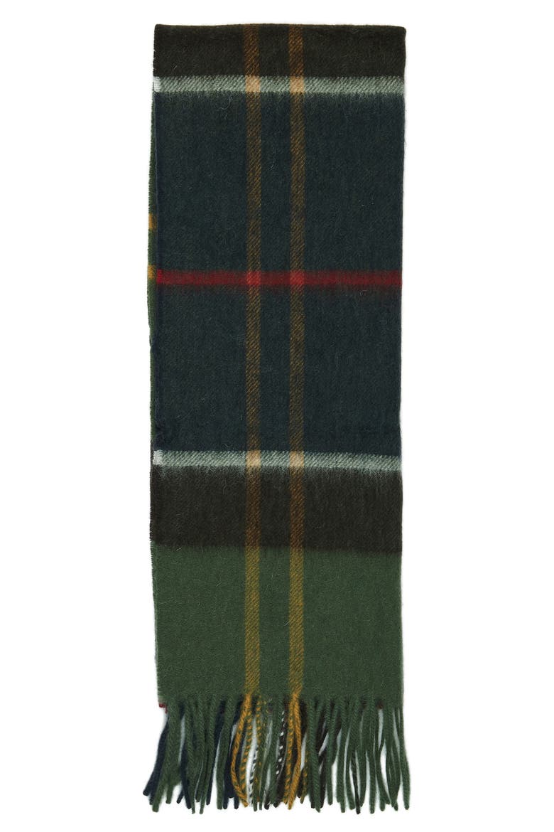Carrbridge Tartan Lambswool & Cashmere Scarf, Alternate, color, CLASSIC