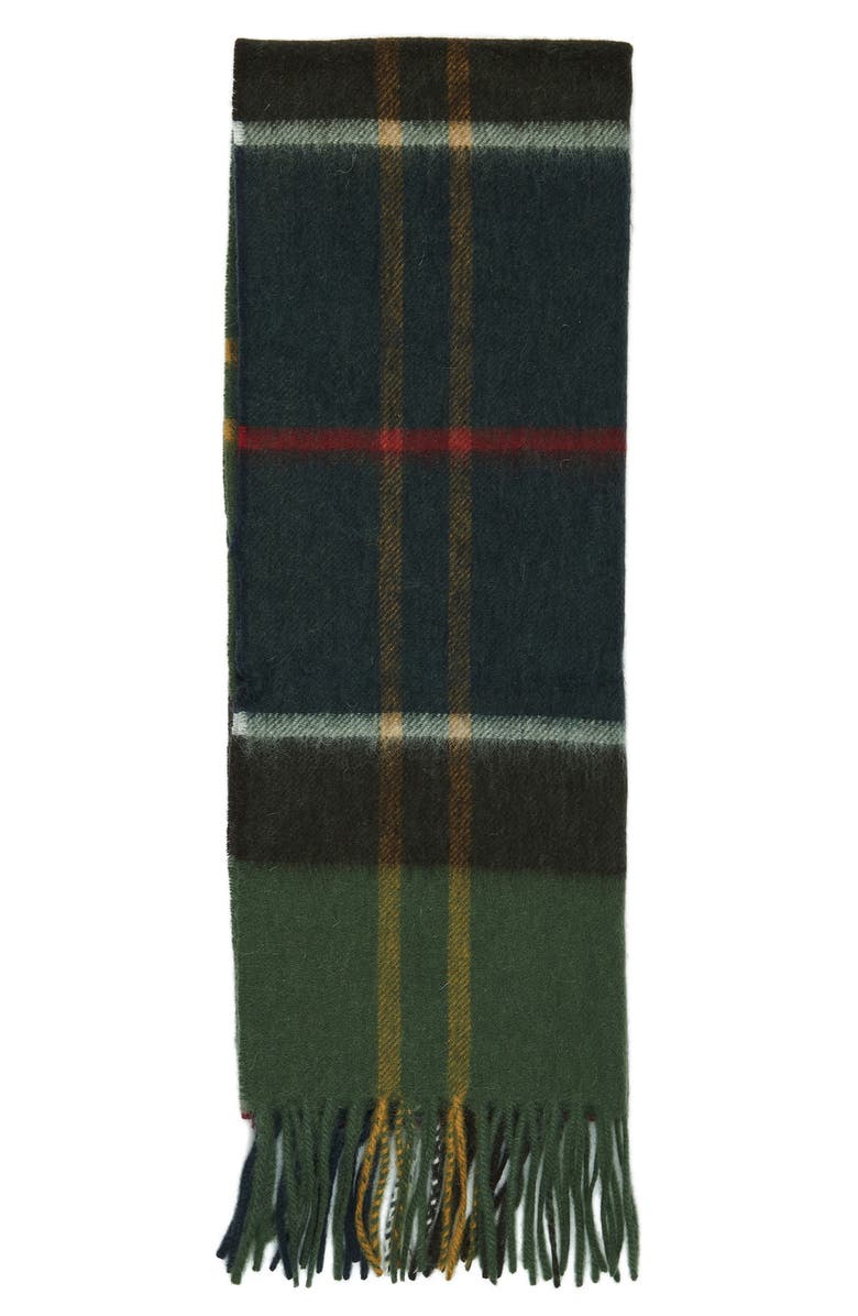 Barbour Carrbridge Tartan Lambswool & Cashmere Scarf, Alternate, color, 