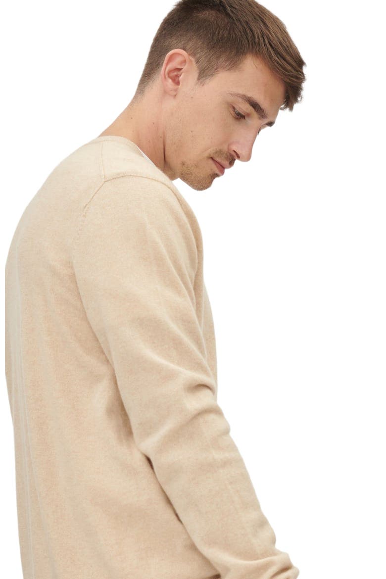 V Neck Button Cardigan, Alternate, color, beige