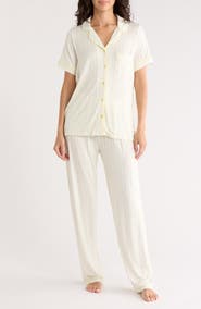 French Connection Notch Collar Pajamas
