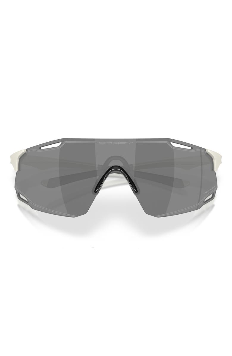 Oakley Cybr Dyno 139mm Rectangle Sunglasses, Alternate, color, Matte Mist / Prizm Black