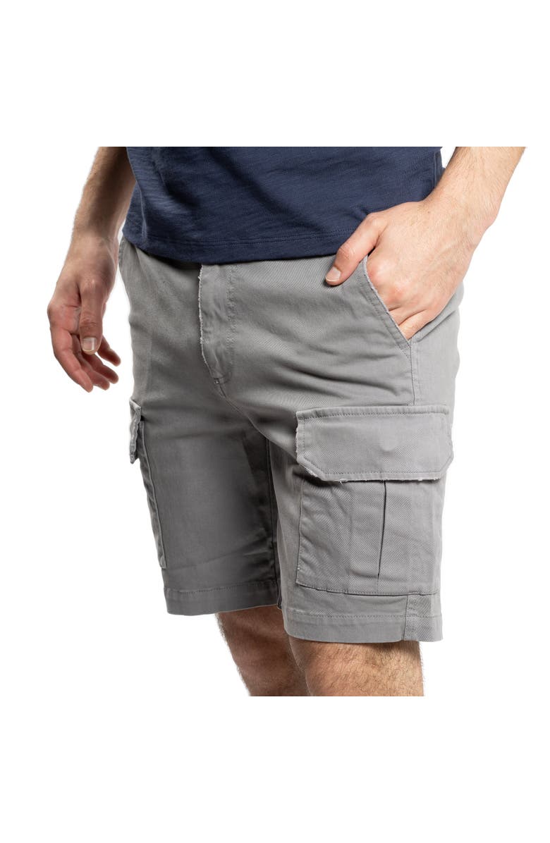 Peter Manning Cargo Shorts, Alternate, color, Grey