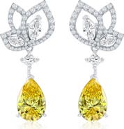 SUZY LEVIAN Gala Firework Drop Earrings