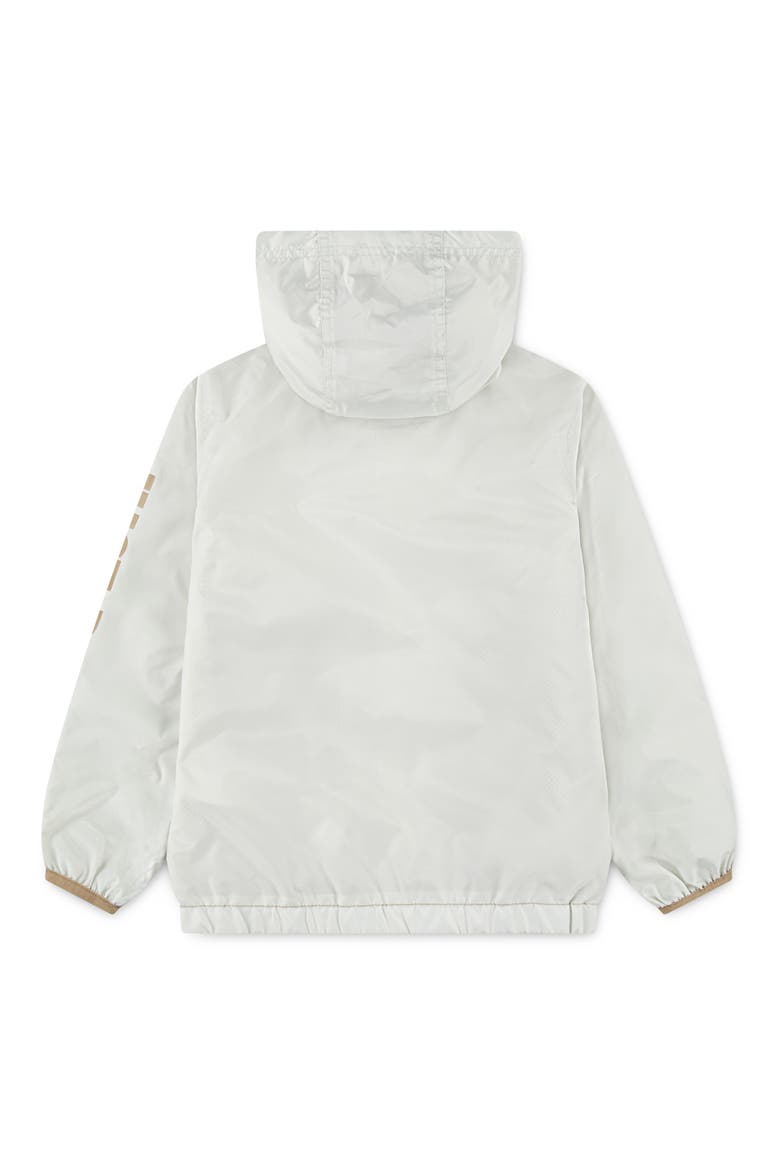 Kids' Just Do It Windrunner Jacket, Alternate, color, LIGHT BONE