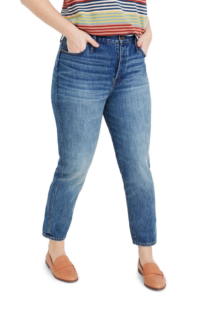 Rigid Stovepipe Jeans, Alternate, color, PORTSMITH