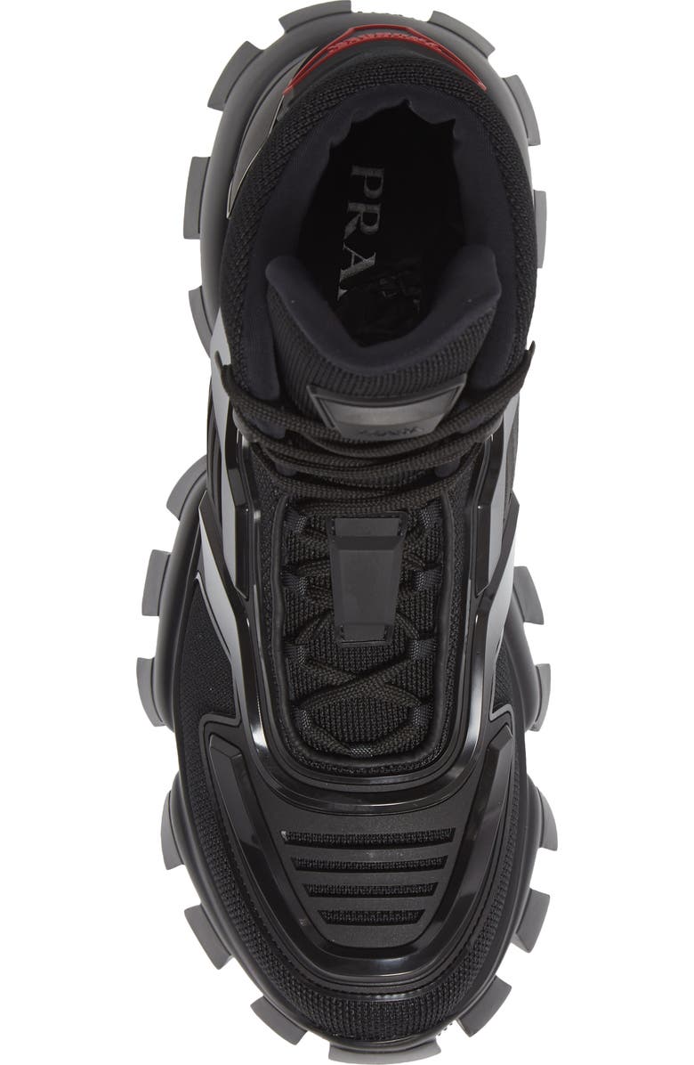 Prada Cloudbust Thunder High Top Sneaker, Alternate, color,