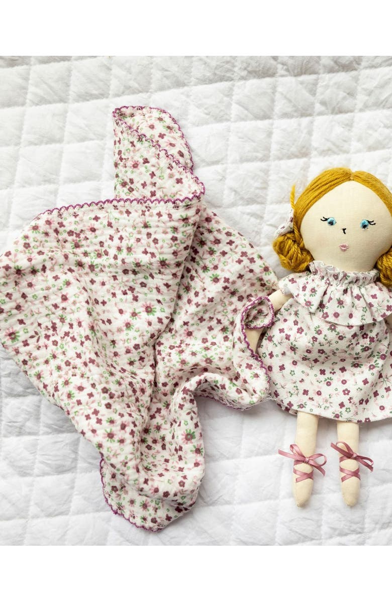 MiniMoi 2 Piece "Luna" Mini Rag Doll and Security Blanket Set, Alternate, color, Winter White