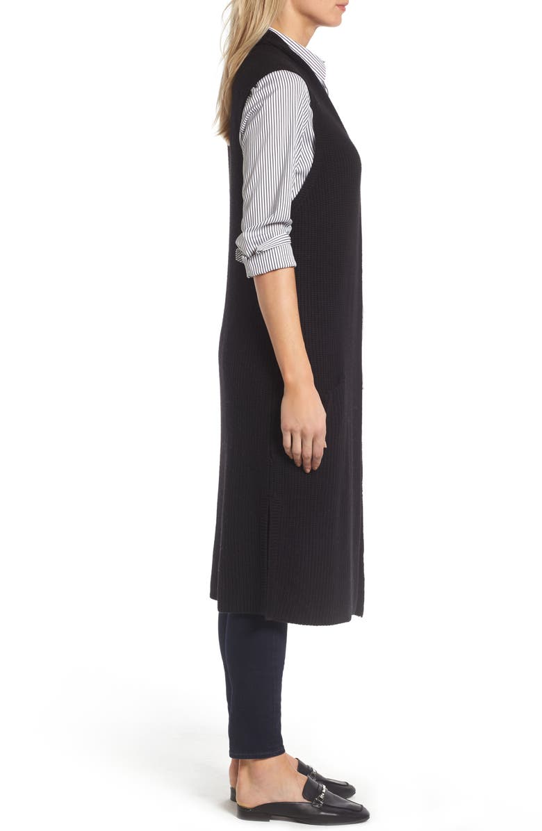 Halogen<sup>®</sup> Long Knit Vest, Alternate, color, 