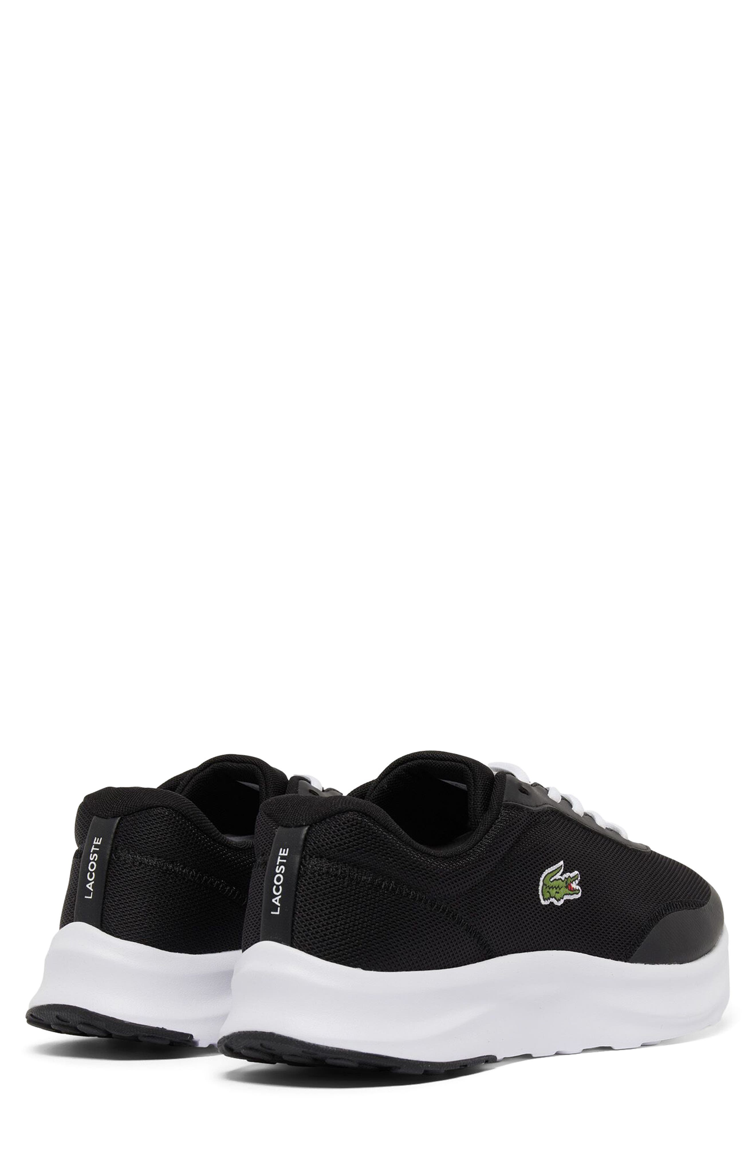 Lacoste Core Active Sneaker, Alternate, color, Black/ White