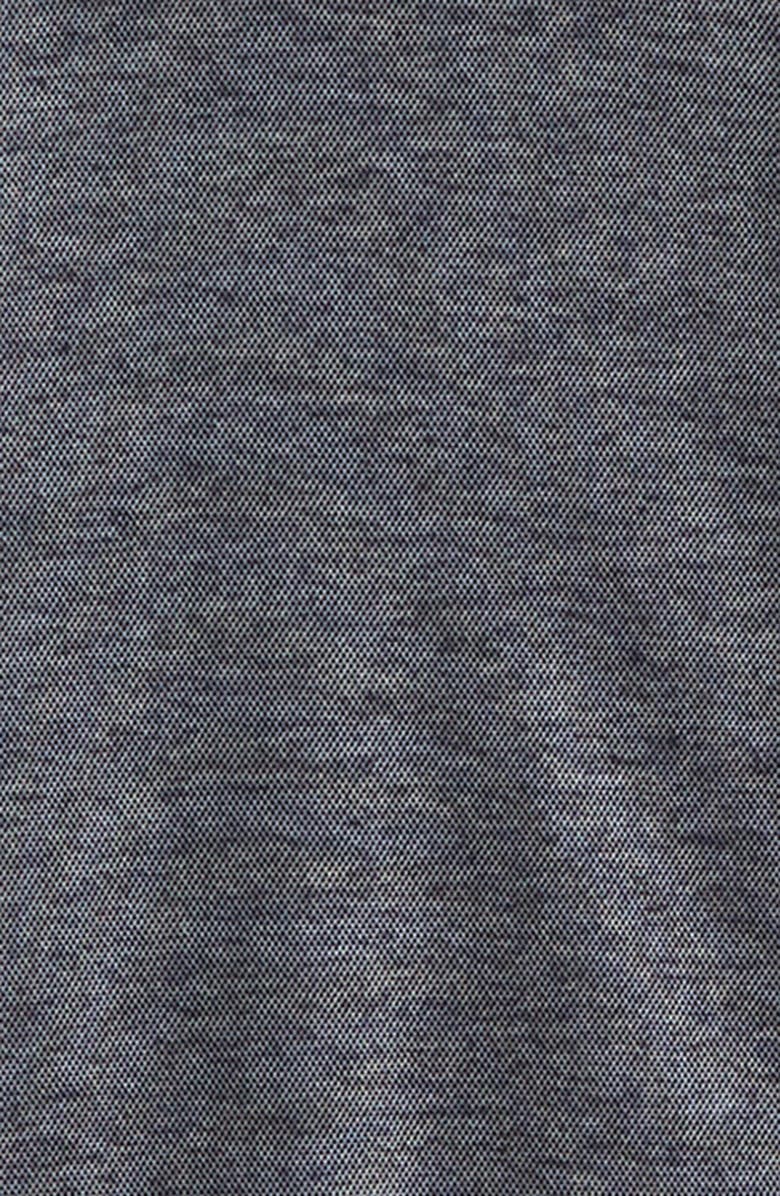 Nordstrom Kids' Short Sleeve Knit Button-Up Shirt, Alternate, color, Navy Peacoat