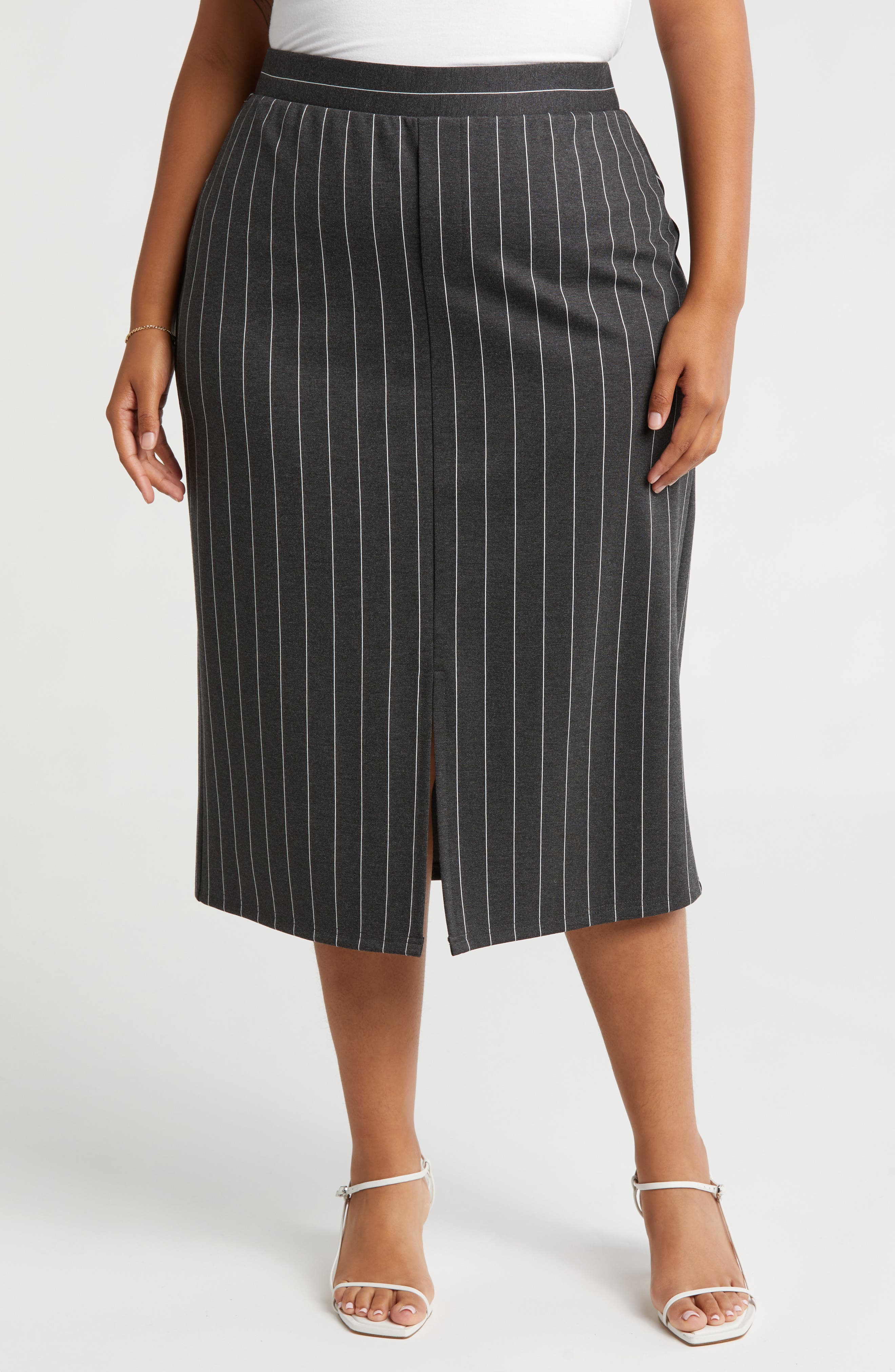 BY DESIGN Kim Ponte Pencil Skirt
