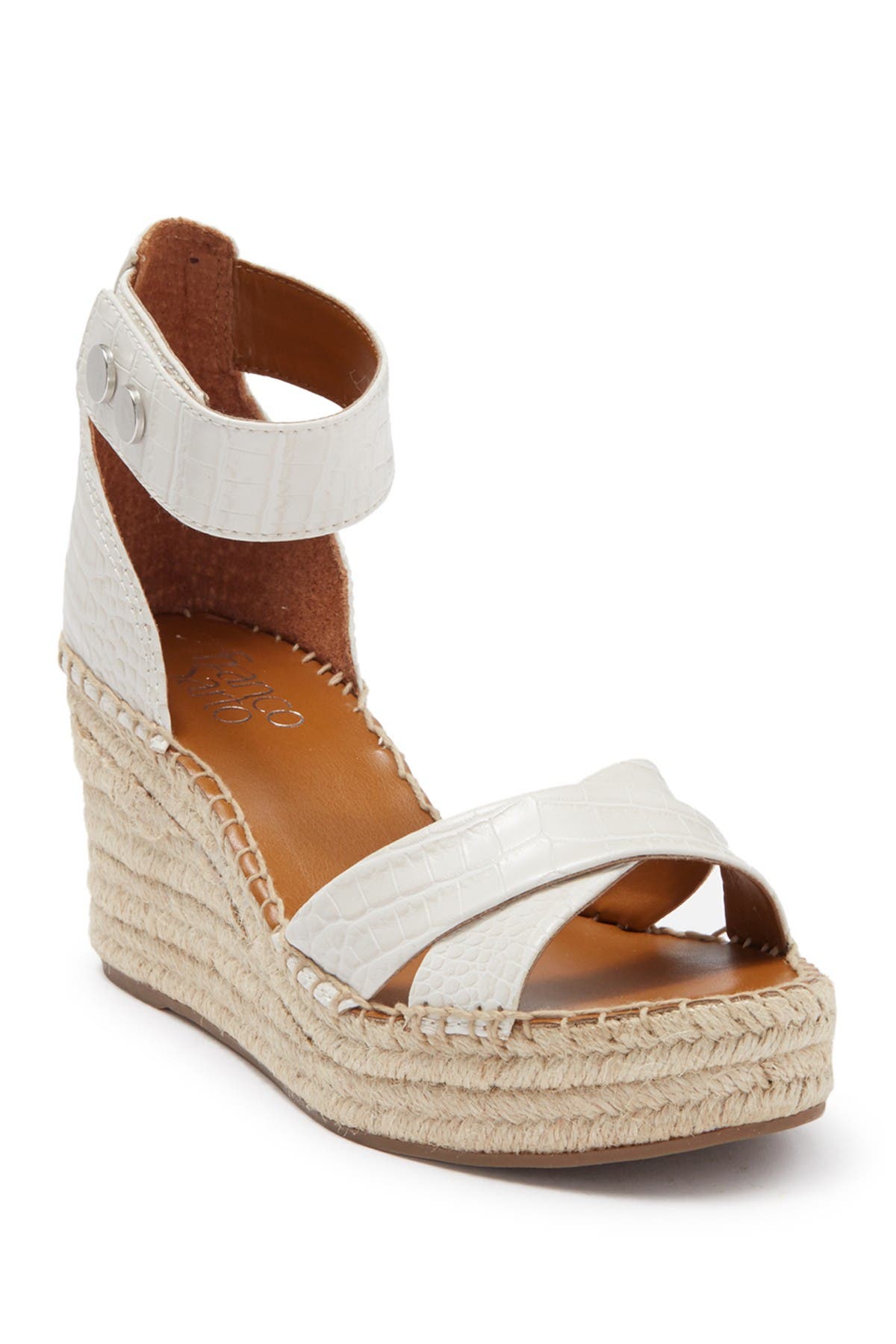 Franco Sarto Carlotta Espadrille Wedge Sandal, Alternate, color, 