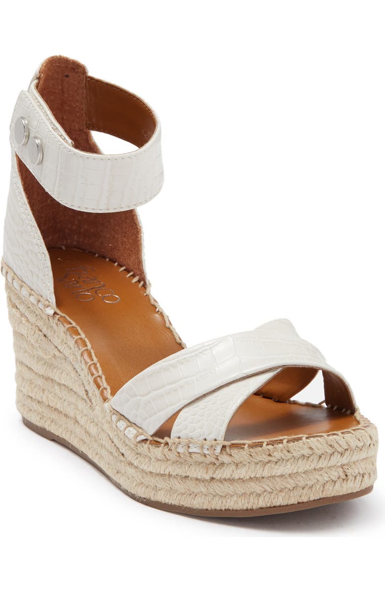 Franco Sarto Carlotta Espadrille Wedge Sandal, Alternate, color,