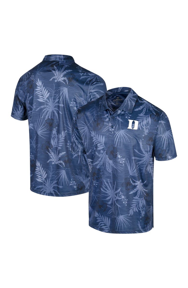 COLOSSEUM Men's Colosseum Royal Duke Blue Devils Big & Tall Palms Polo, Main, color,