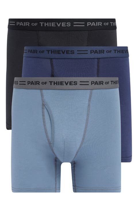 3-Pack Cotton Boxer Briefs