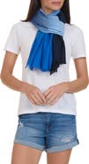 Vince Dip Dye Wool & Cashmere Scarf