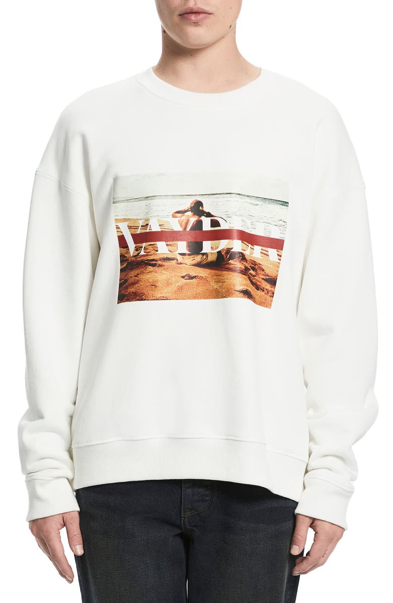VAYDER Muller Long Sleeve Cotton Graphic Sweatshirt, Main, color, 