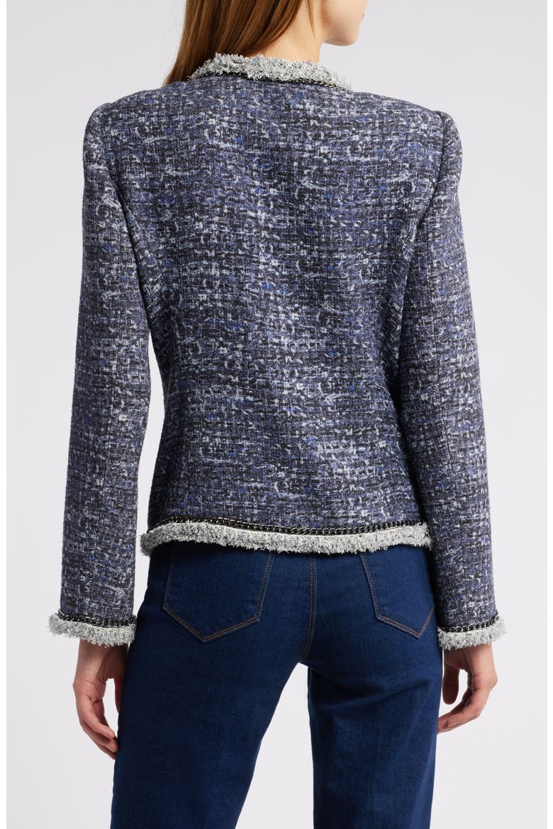 Keaton Cotton Tweed Jacket, Alternate, color, TWILIGHT M