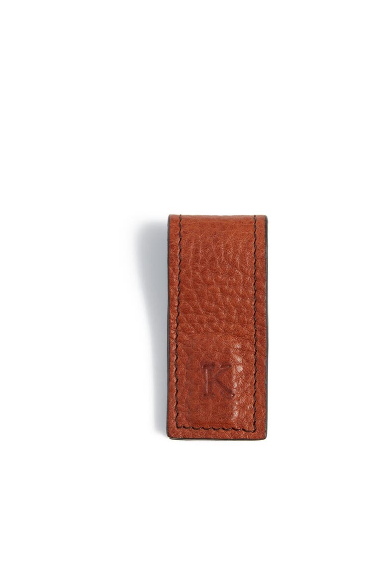 Edison Leather Cord Wrapper - Large, Alternate, color, Pebbled Tan