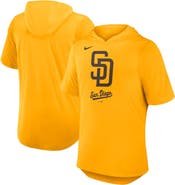 Nike Men's Nike Gold San Diego Padres Tri-Blend Hoodie T-Shirt