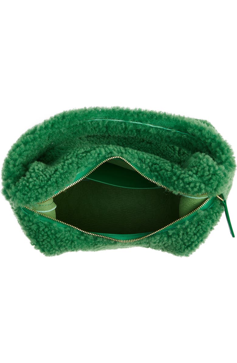 Mansur Gavriel Soft Candy Genuine Shearling Shoulder Bag, Alternate, color,