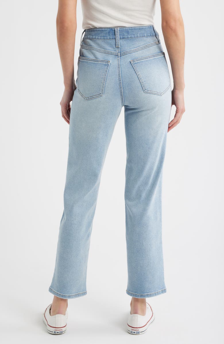 1822 Denim High Waist Straight Leg Jeans, Alternate, color, Noel