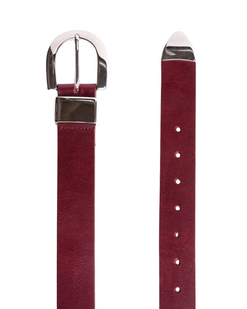 Black Suede Studio Mena Belt