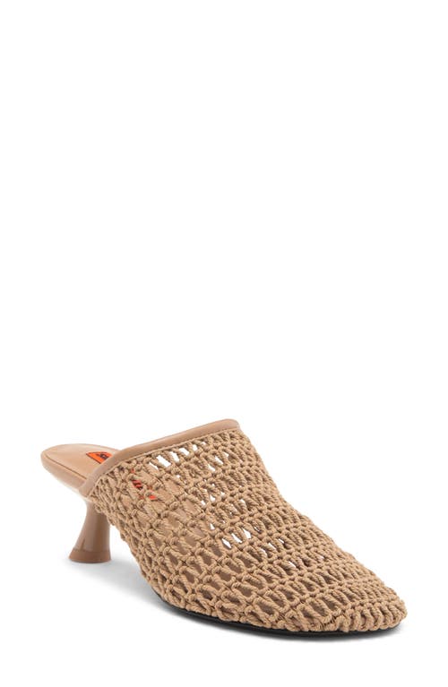 SIMONMILLER Crochet Beep Mule in Natural 