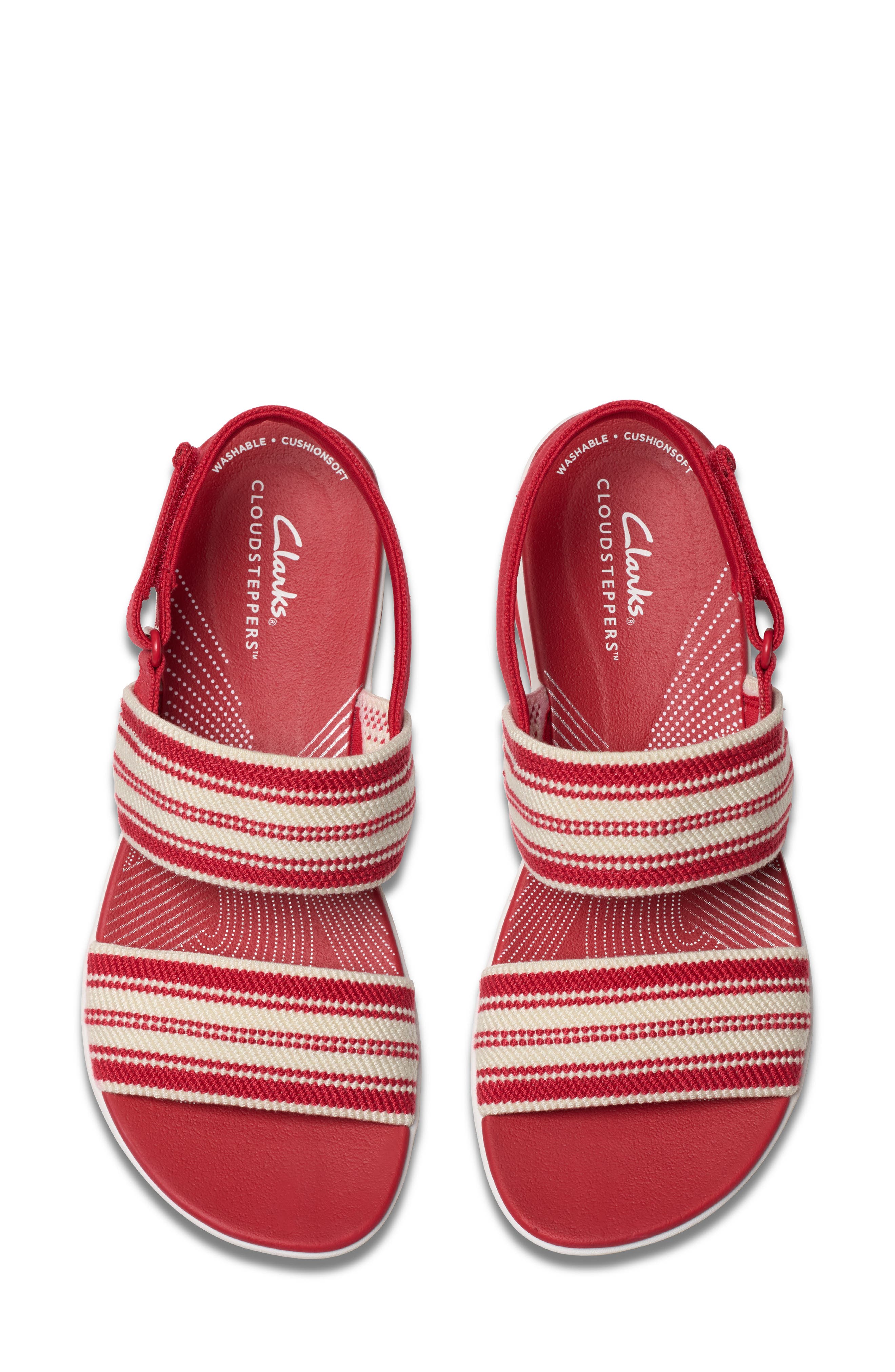 Arla Stroll Sandal, Alternate, color, CHERRY