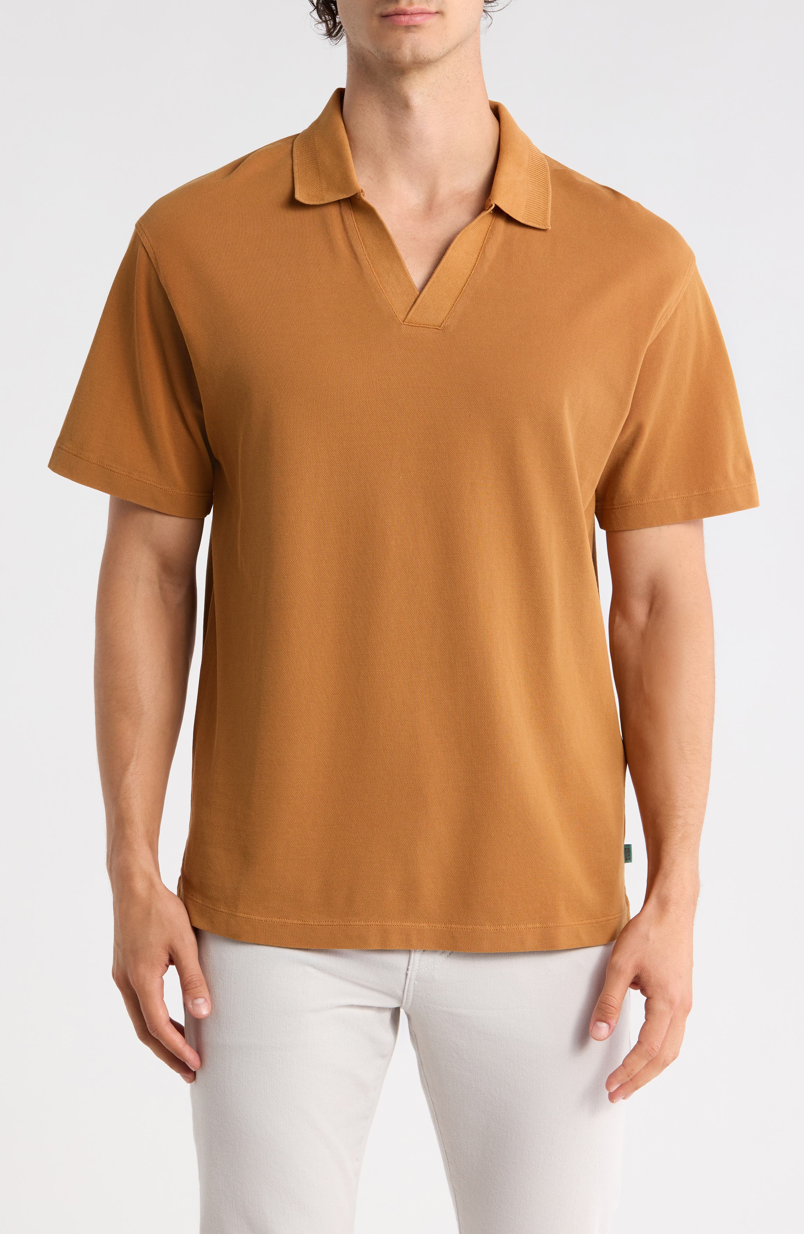 Scotch & Soda Relaxed Fit Cotton Piqué Polo