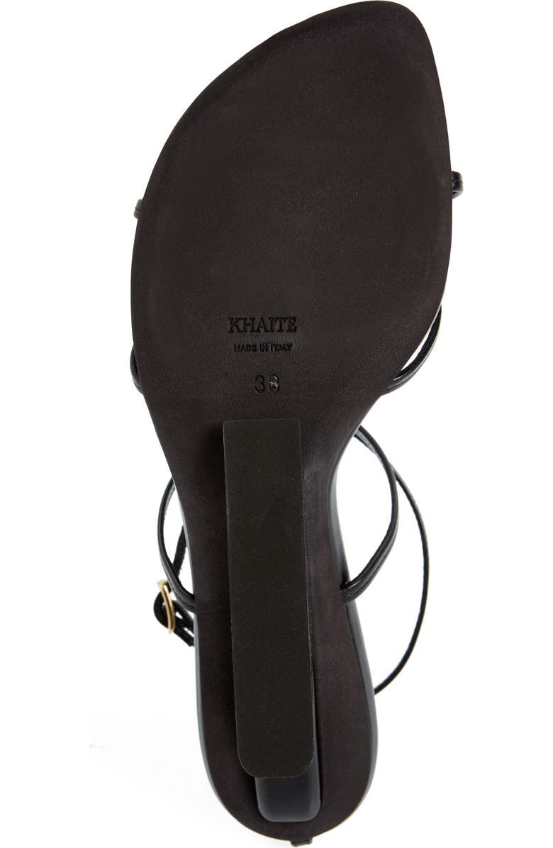 Khaite The Seneca Wedge Sandal, Alternate, color,