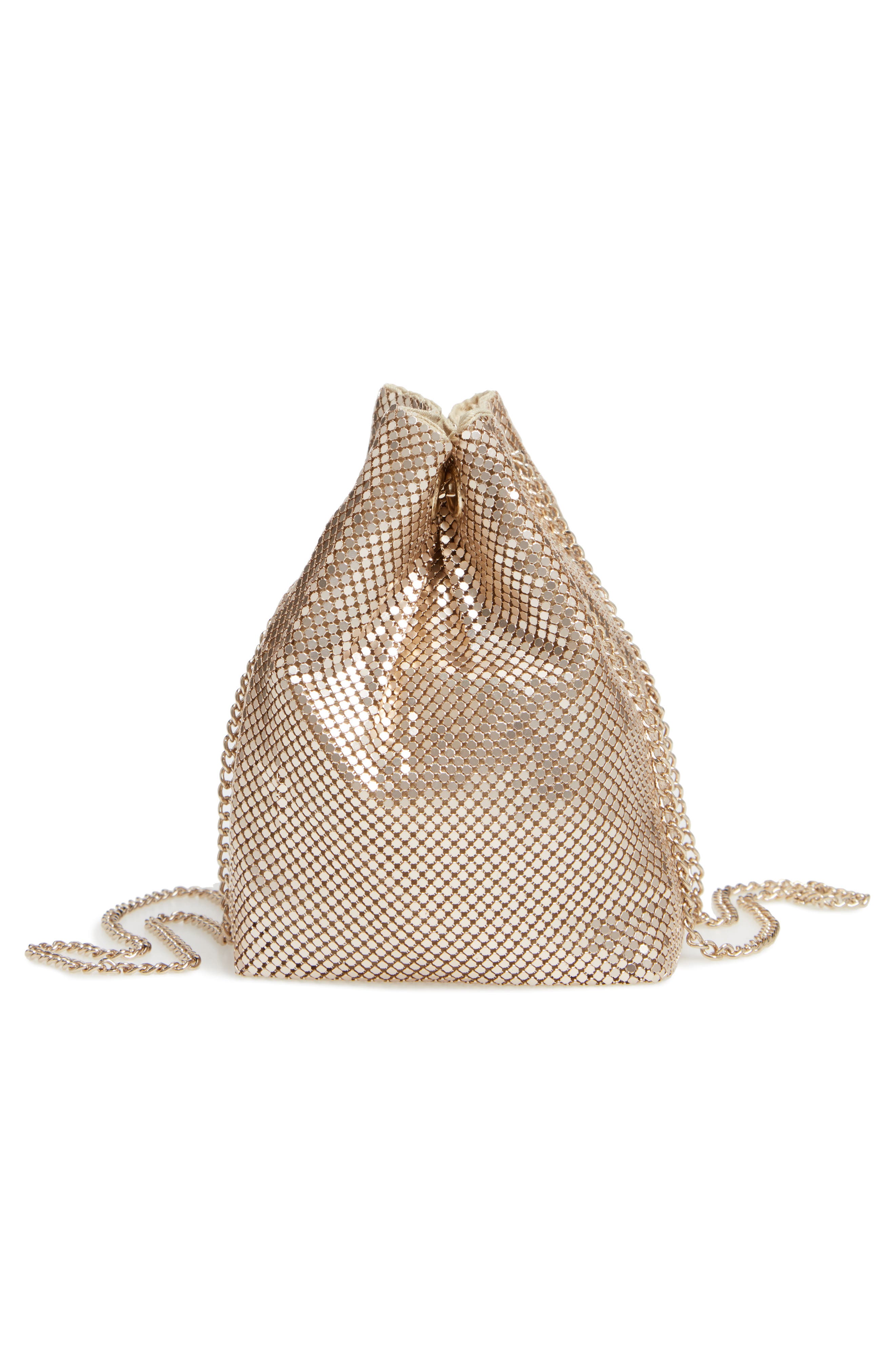 Nordstrom Crystal Mesh Pouchette, Alternate, color, 