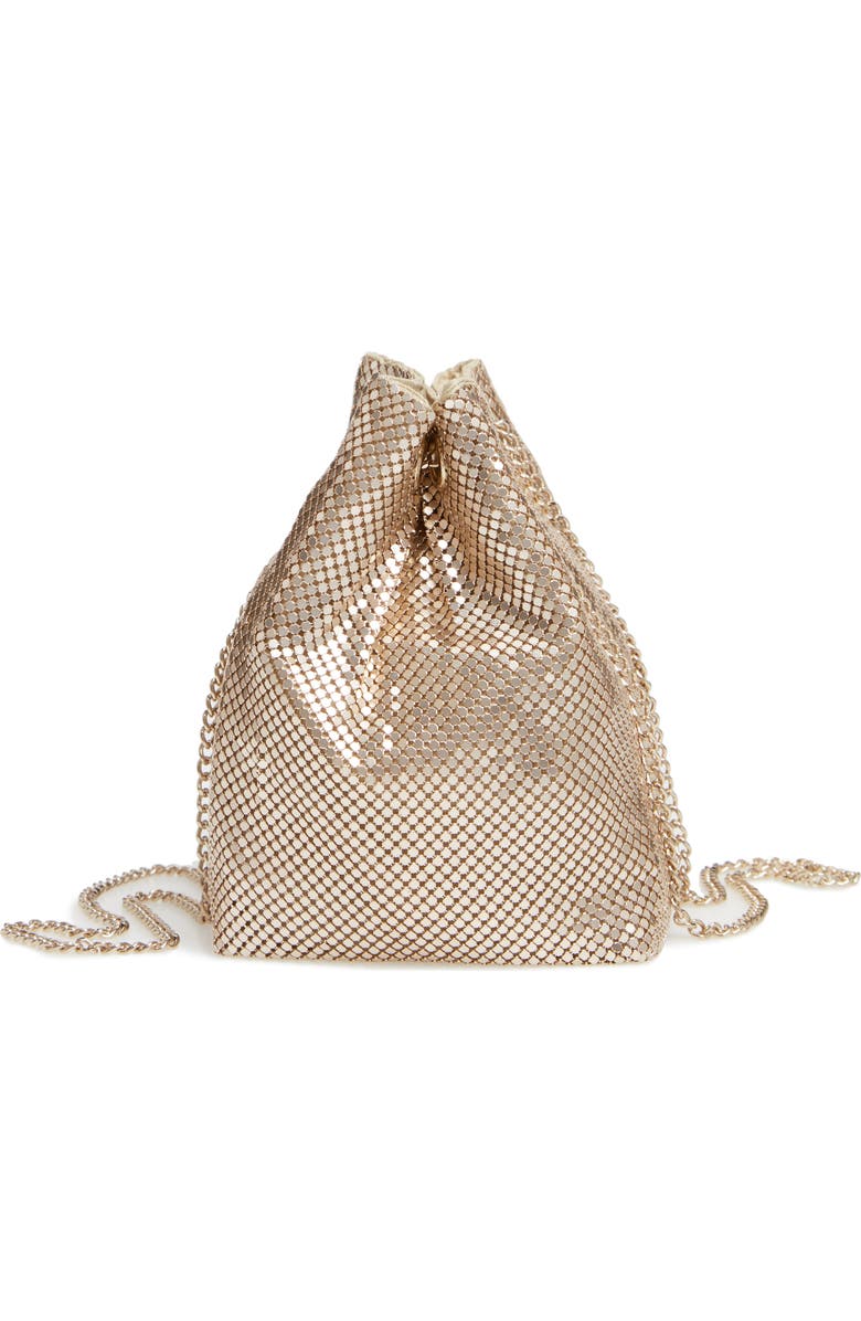 Nordstrom Crystal Mesh Pouchette, Alternate, color,