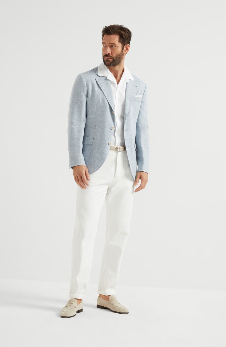 Brunello Cucinelli Shirt with camp collar, Alternate, color, 