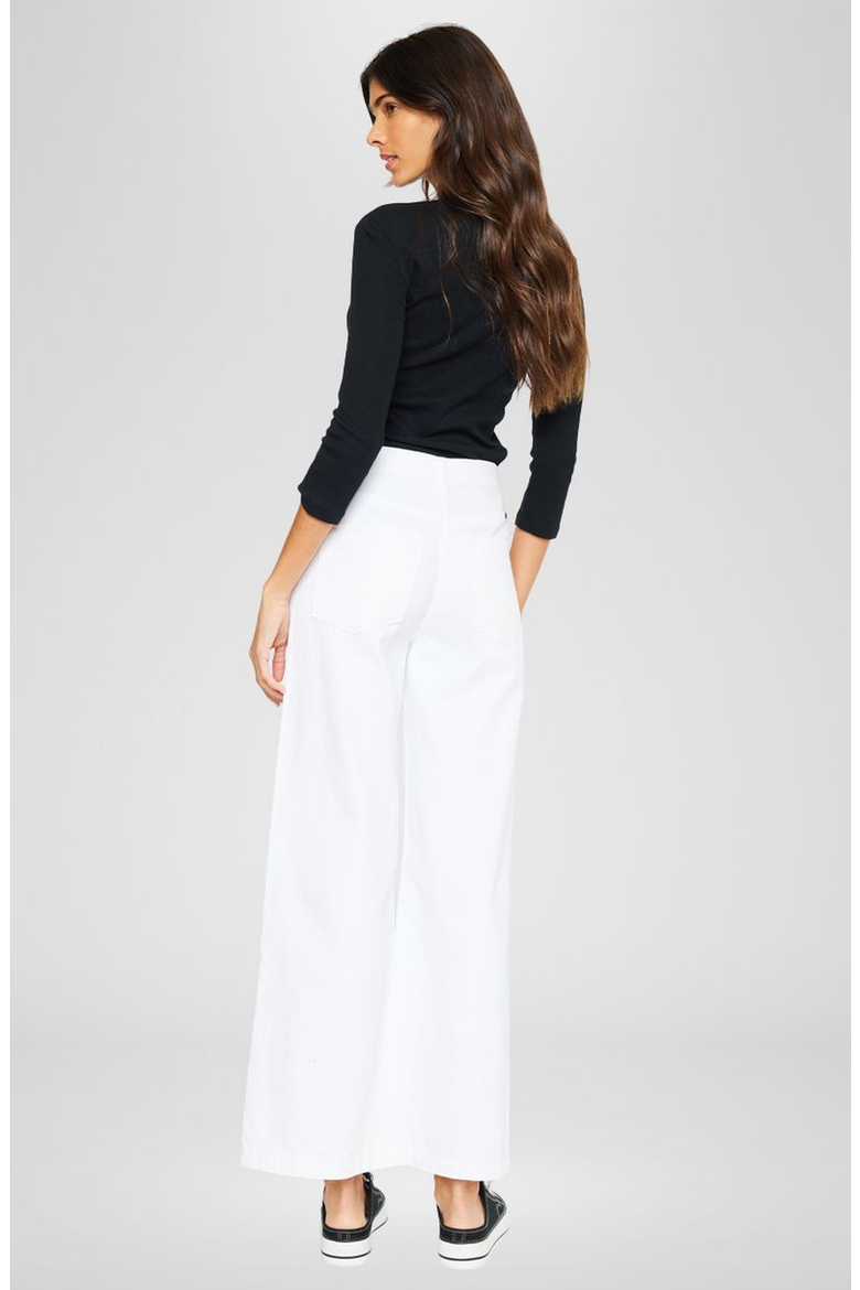 Mara Ultra High Rise 90s Wide Leg Jeans, Alternate, color, White