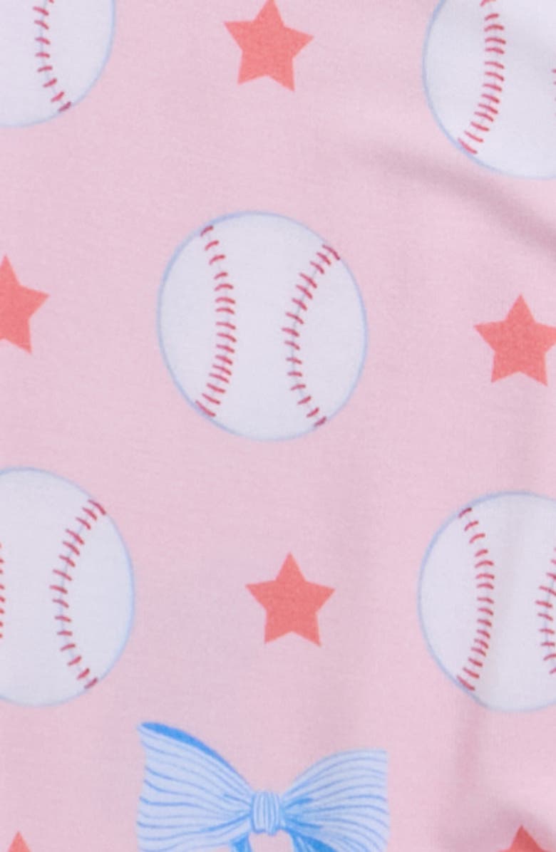 Posh Peanut Fitted Convertible One-Piece Pajamas, Alternate, color, Pink