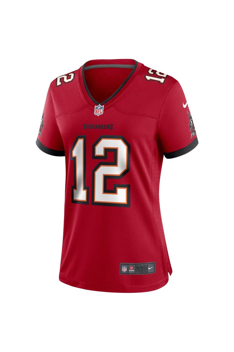 Women's Nike Tom Brady Red Tampa Bay Buccaneers Game Jersey, Alternate, color, Red