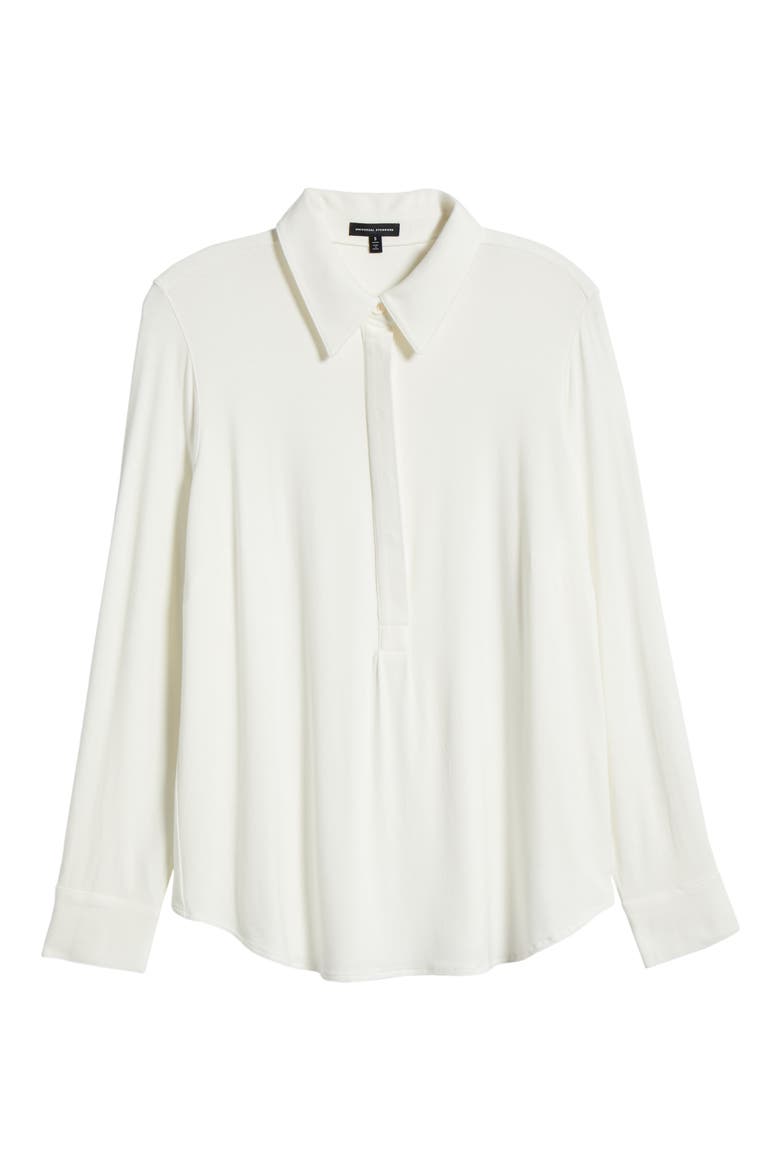 Elbe Popover Shirt, Alternate, color, WHITE