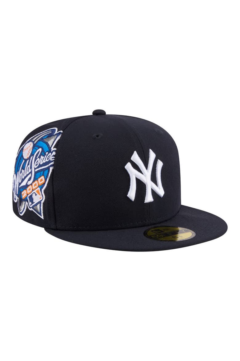 Men's New Era  Navy New York Yankees Hidden Hit 59FIFTY Fitted Hat, Main, color, Navy
