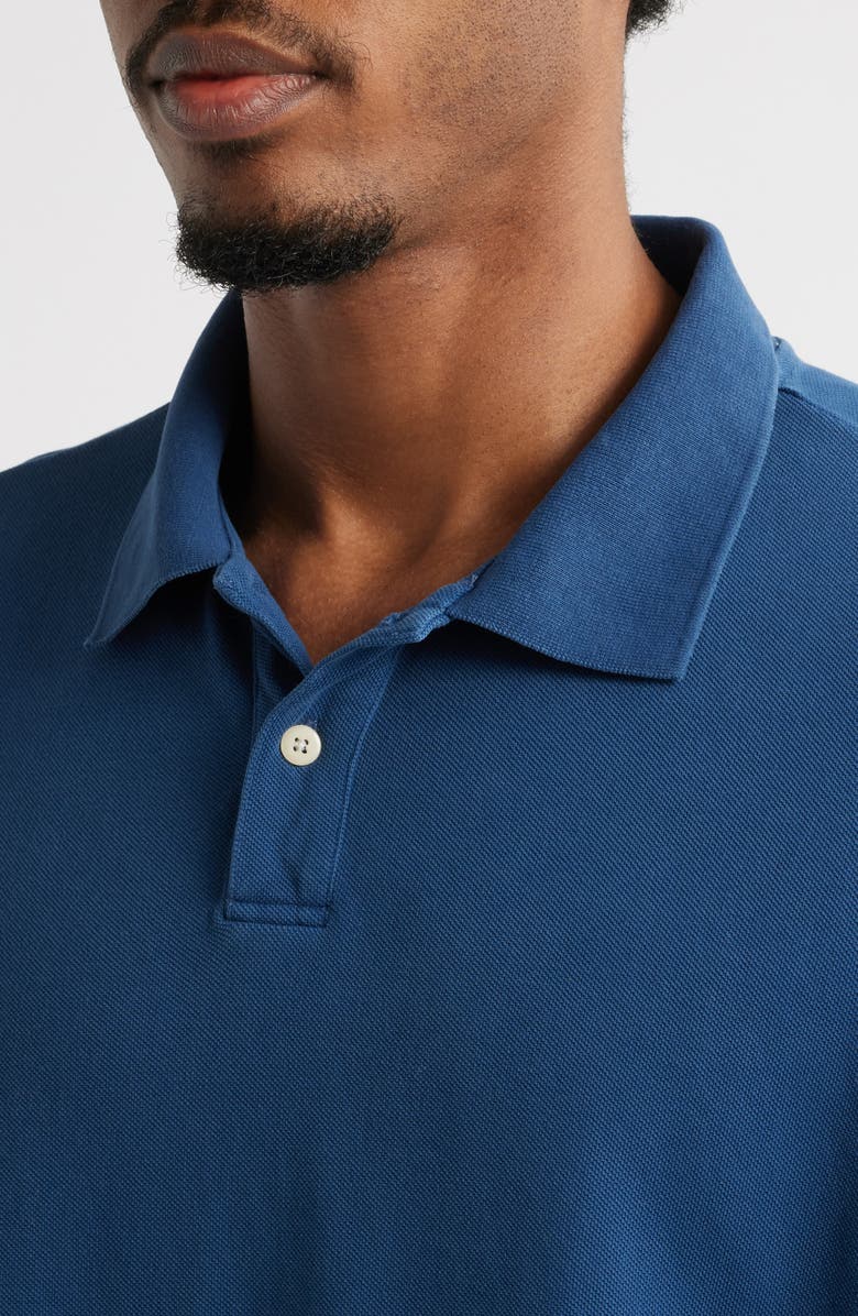 Elwood Crop Uniform Polo, Alternate, color, Varsity Blue