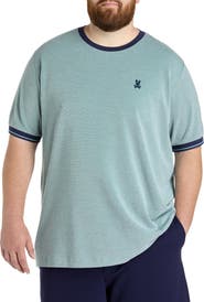 Psycho Bunny Big & Tall Quinton Textured T-Shirt