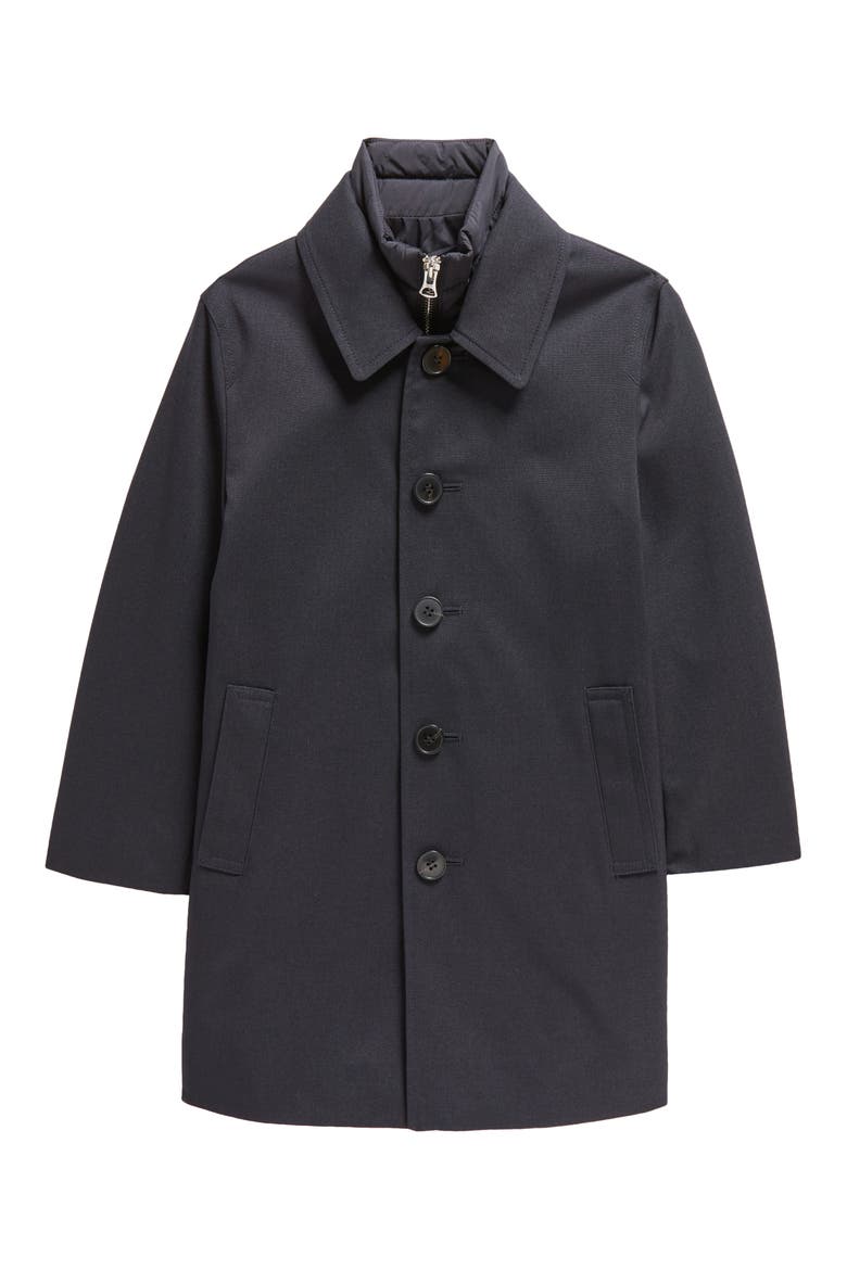 Kids' Perrin Jacket with Quilted Bib, Main, color, NAVY