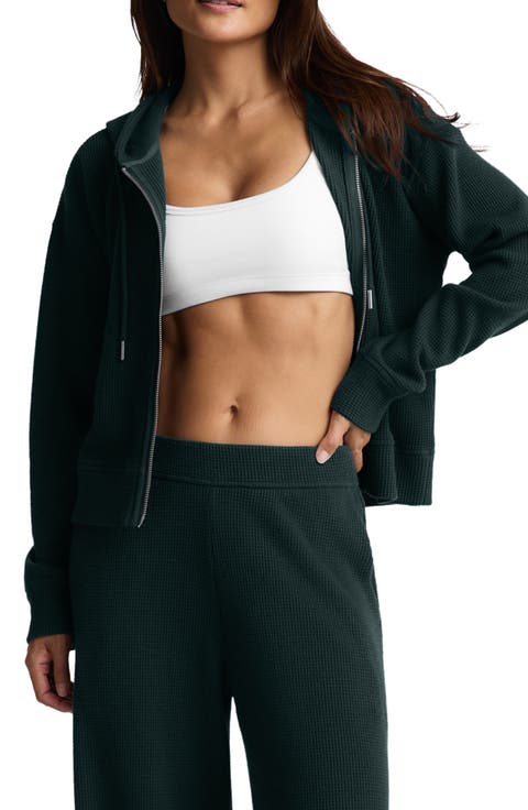 Rest Day Waffle Wide Leg Pants