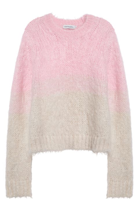Hennika Mohair Blend Ombré Sweater