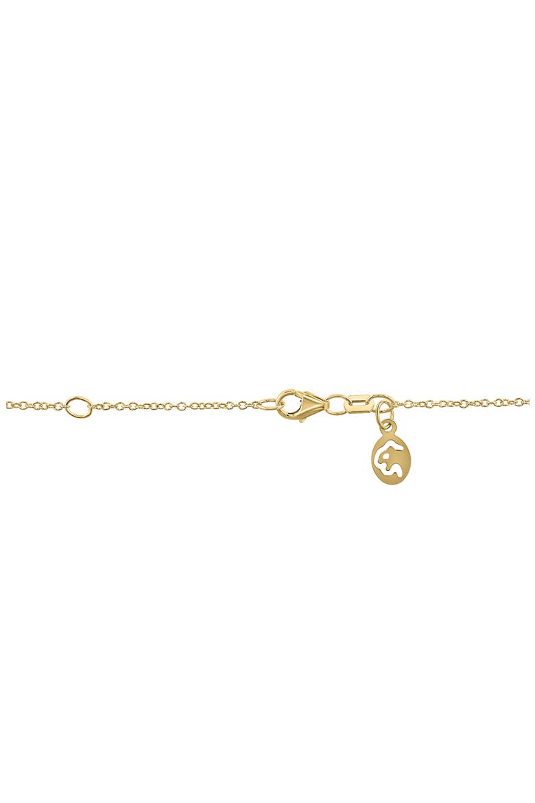Pavé Lab Grown Diamond Medallion Pendant Necklace, Alternate, color, GOLD